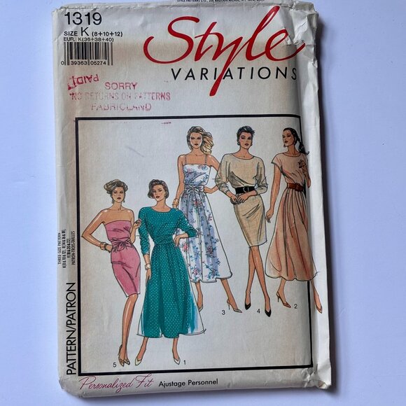 Style Variations Pattern 1319 - Picture 1 of 2